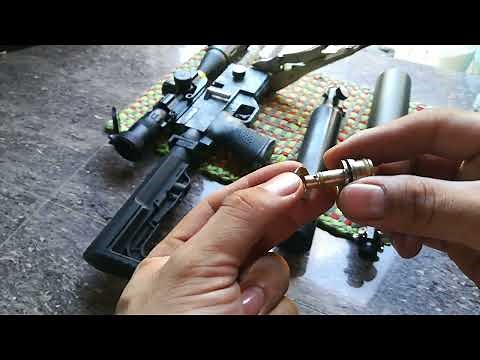 how to set PCP regulator disc to 1800 psi output