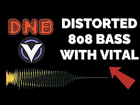 Distorted 808 Bass with VITAL Drum and Bass Tutorial in Ableton Live 11 #037