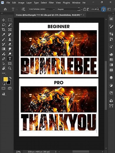 Adobe Photoshop 2026 - Tips for using Clipping Mask to embed Images into Text like a PRO