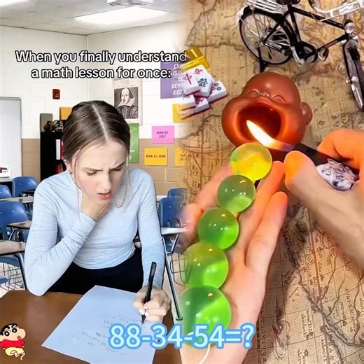 When you finally understand a math lesson for once #comedy #skit #relatable #pov