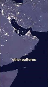 International borders visible from space