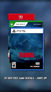 GameFly Video Game Rentals - REANIMAL - Rent Your Games and Save - BXRL #REANIMAL #PS5 #Xbox