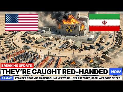 FBI & DEA STORM Iran Smuggling Network — 127 Arrested, $63M Weapons SEIZED