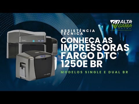 Qual impressora de cartão escolher? REVIEW Fargo DTC 1250e BR versões