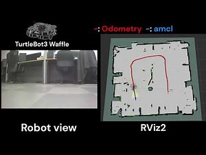 Real Robot Localization Using AMCL | ROS2 Foxy (Jetson) & RViz2 (Jazzy)
