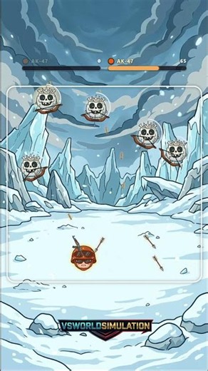 Outnumbered: AK-47 vs 5 Skeleton Army
