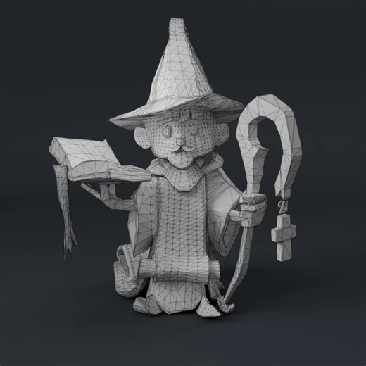 MeshyAI on Instagram: "😎 Our NEW Low Poly Mode is live in Image-to-3D! High-fidelity is great, but performance is king. Get clean, game-ready topology that is ready to drop straight into your project. You asked. We delivered. #3dmodelling #lowpoly #gamedev #aimodeling #meshyai"
