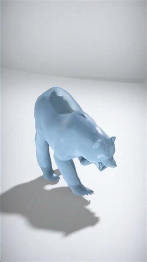 Stylized Bear Character Model