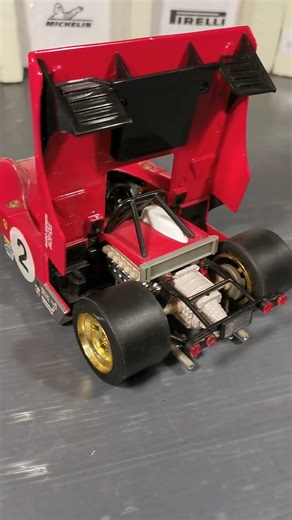 Ford GT 40 Le Mans 1966 vs Ferrari 312 PB 1972 #diecastcars #racecars #24hours #burago
