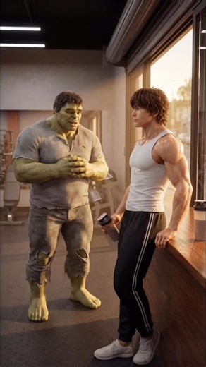 @toonmastiai7 on Instagram: "Baki Hanma Changed Hulk’s Life Yeh kahani hai Hulk ki, jo kabhi gym ka cleaner tha. Log ignore karte the… paisa nahi tha… lekin Baki Hanma ke ek jumle ne uski zindagi badal di. Hard work, discipline aur belief — yeh video sirf body ki nahi, soch badalne ki kahani hai. Agar aapko motivation pasand hai, like, comment aur subscribe karna mat bhoolna 💪🔥 Baki Hanma, Hulk story, gym motivation, bodybuilding story, zero to hero, wrestling motivation, anime inspired story,