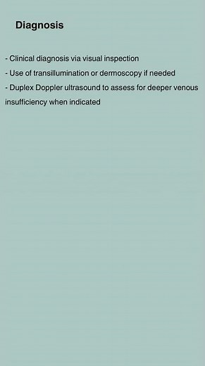 Spider Veins (Telangiectasias) | Detailed Medical Student Guide with Clinical Insights