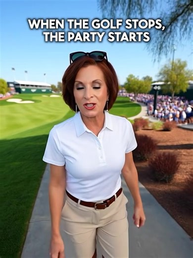 Sassy Suzy promotes the PHOENIX Open.