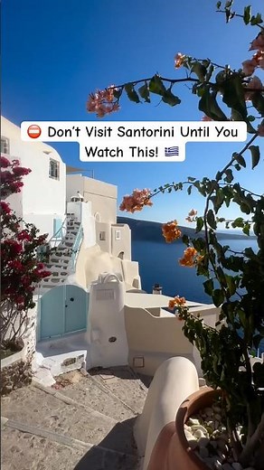 🇬🇷 The Perfect 3-Day Santorini Itinerary ✨ #traveltalesandtwirlsas