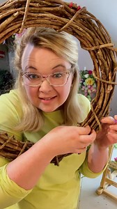 Using moss is a great way to fill out a sparse grapevine wreath so that your florals can be placed more securely. #wreathshop #wreathmaking #silkflowers #howtomakewreaths | 3 Little Greenwoods Creations | Facebook