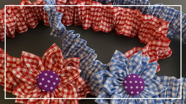 DIY Fabric Flower Headband Tutorial : How to Make a Cute Baby Hairband from Scratch