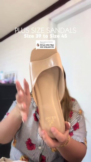 Replying to @Benami Eramis PLUS SIZE SANDALS 👡 #plussizesandals #widefeetsandals