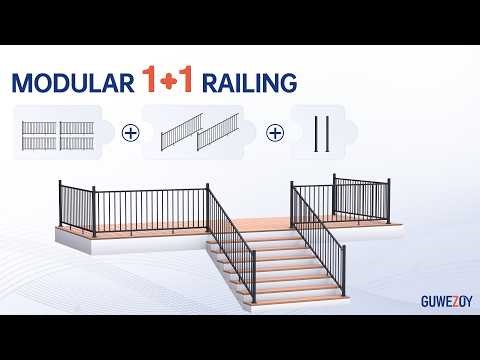 MODULAR RAILING BUILD YOUR DECK EASY