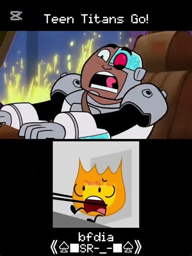 Teen Titans Go! vs bfdia Various Modes of Transportation', season 6 episode 40 robin brushing
