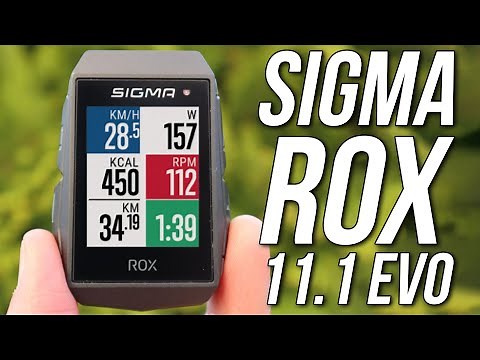 Sigma ROX 11.1 EVO GPS Bike Computer 🚲 Detailed Practical Test 👉 Setup & Tips