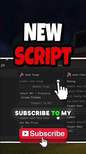NEW THE FORGE ROBLOX SCRIPT (NO KEY ✅) FREE REROLLS, AUTO FARM, KILL AURA, INSTANT FORGE #shorts