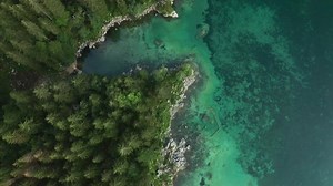 Aerial Top Down Landscape View Mountain Stock Footage Video (100% Royalty-free) 1067822141 | Shutterstock