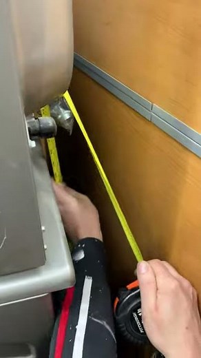 2021 model year GE stacked washer and dryer, dryer vent location for rough in plumbing the duct