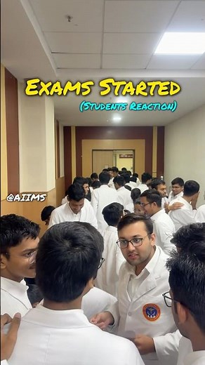 Exam Reactions at AIIMS | Reality Check 🔥 #shorts #aiims #mbbs #exam