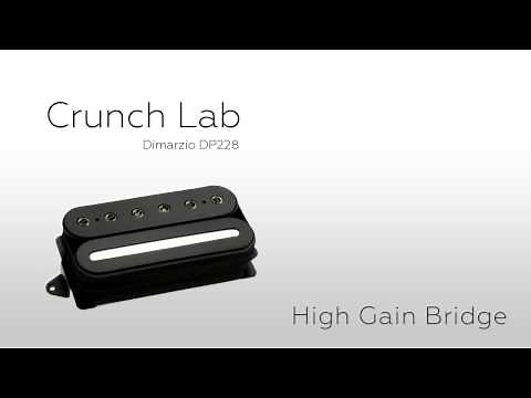 Crunch Lab vs Illuminator - DiMarzio Pickup Comparison