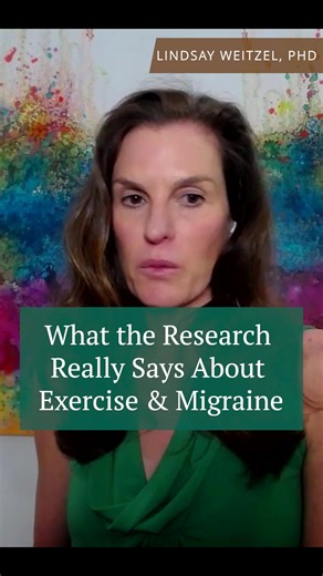 What does research say about exercise and migraine? In this HeadWise™ clip, Laurel Short, DNP, breaks down findings from large studies on how aerobic exercise and strength training may help reduce migraine frequency and severity. #Migraine #HeadacheEducation #ExerciseScience #HeadWise #NationalHeadacheFoundation