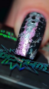 SUPERCHIC LACQUER MUSHROOM CLOUD Gray Neon Fluid Art Nail Polish for DIY Decal Making Nail Art