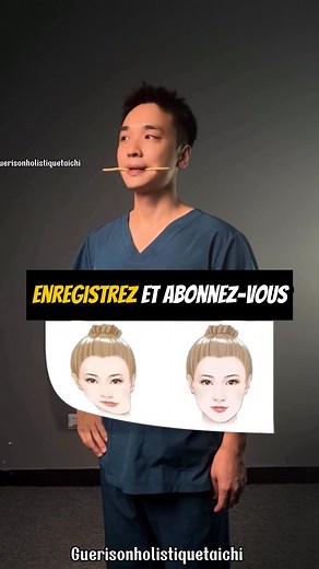 "Envie d’un visage plus affiné et d’une mâchoire bien dessinée ? 😍 Essayez cet exercice simple avec un bâton — sans douleur, sans effort, juste des résultats ! 💪✨ Faites-le chaque jour et voyez votre double menton disparaître naturellement. 💖 Votre miroir va adorer ! 😉 #AffinerLeVisage #ExerciceMâchoire #LiftingNaturel #SansDoubleMenton #GymFaciale #RoutineBeauté #VisageToniqué #AstuceBeauté #ÉclatNaturel #SoinQuotidien | Guerison Holistique Taichi