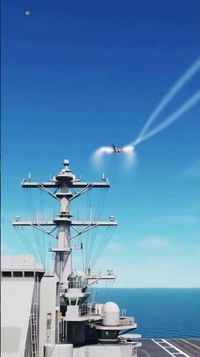 F/A-18 Maneuver and Chaff/Flare Deployment!