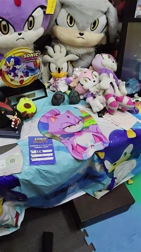 我擁有blaze的滑鼠墊,但是我不想弄髒她所以我決定是拿來當作收藏 #blazethecatedit #blazethecat #blazethecat🔥💜 #fyp #索尼克