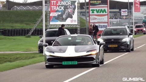 Ferrari SF90 Stradale – Brutal Engine Start & Acceleration Madness!