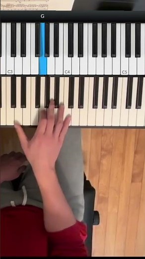 Piano Transposition Tutorial: C Major to F Major and E Major! #shorts