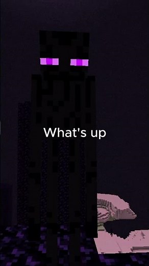 Endermen Are Speaking English? #minecraft