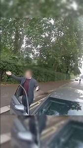 Cyclist Stops Car In Using The Opposite Lane! Who Was In The Right?