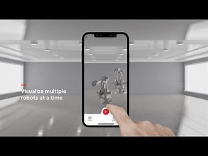 RobotStudio AR Viewer – Visualize robotic solutions in AR anywhere and at any time