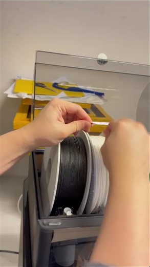 How to install 3D printing materials (loading filament )