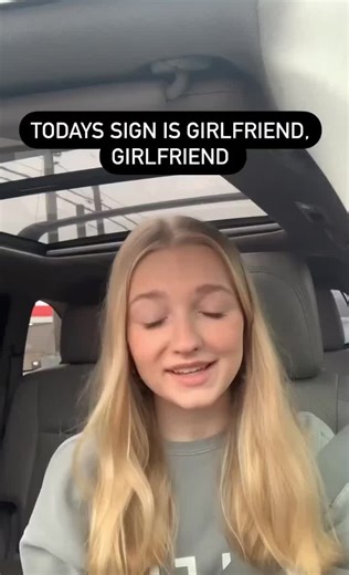 Girlfriend in ASL | American Sign Language Cover by Lola