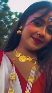 2.5K views · 129 reactions | lal sari lal tip 殺❤️… @swati_singh_687 #trending#viral#durgapuja | Swati Singh | Facebook