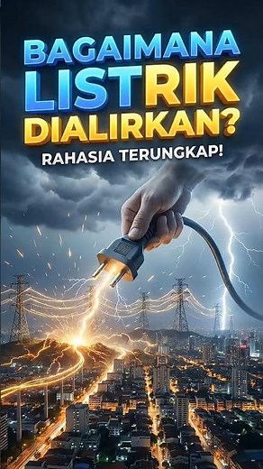 Beginilah Cara Listrik Sampai Kerumah Kita