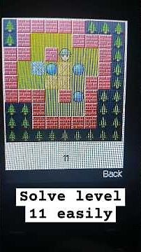 Solution for level 11 sokoban.#Sokoban#Level 11