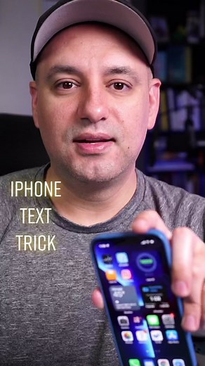 iPhone text trick you should try! #iphonetips #techtok #iphonetricks #learnedontiktok #technology #ios