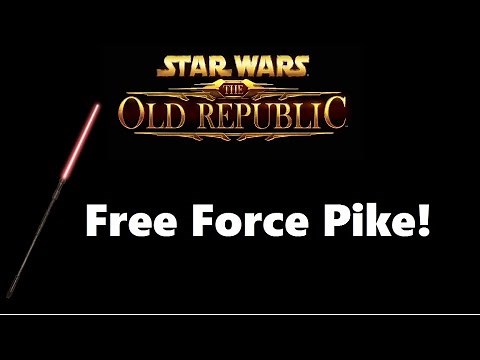 SWTOR: How To Get A Free Lightsaber Pike! (Patch 5.0) NO LONGER WORKS :(