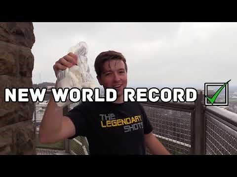Kid chokes on gumball/marshmallow WORLD RECORD