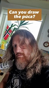 25K views · 1.1K reactions | Does your Púca like my crystal chakra? #dailyinkmonster #irishfolklore #celticmyth | Den Unge Herr Holm | Facebook