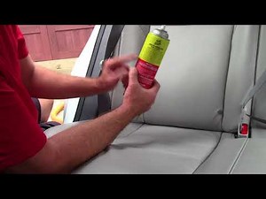 Tuff Stuff Foam Cleaner On Car Leather & Why