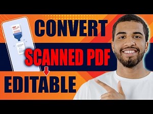How to Convert Scanned PDF to Editable PDF (Step by Step, 2025)