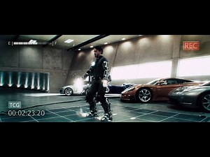 Iron Man (2008) Tony Realiza la Prueba de Vuelo para el Mark 2 "Español Latino"